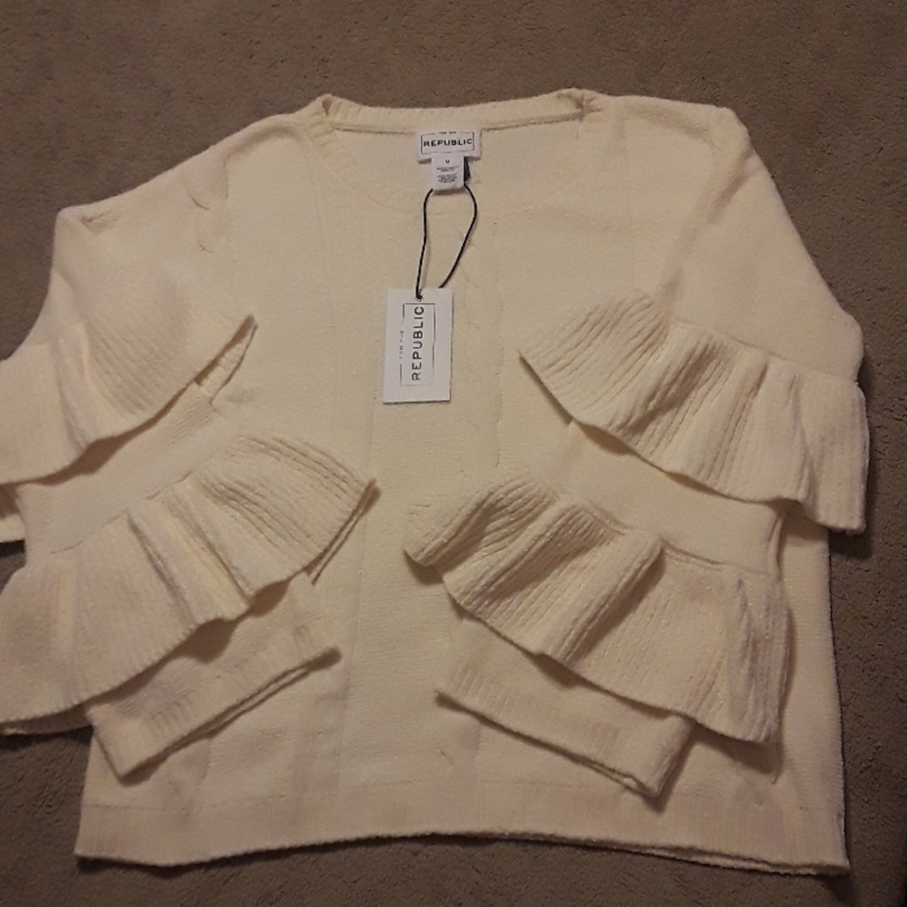 FOR THE REPUBLIC Sweater - Never Worn!!
